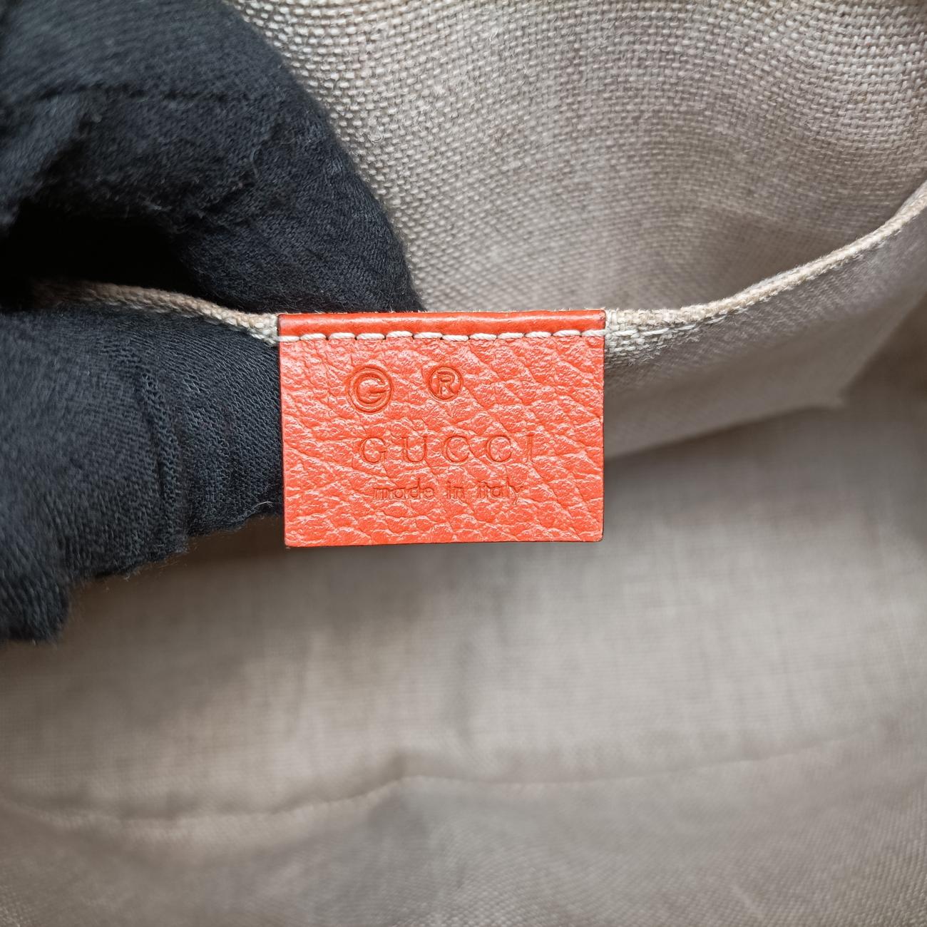 Interlocking G charm Dome Orange Leather 449661 G021955465インターロッキングG チャーム ドーム オレンジ レザー 449661 G021955465