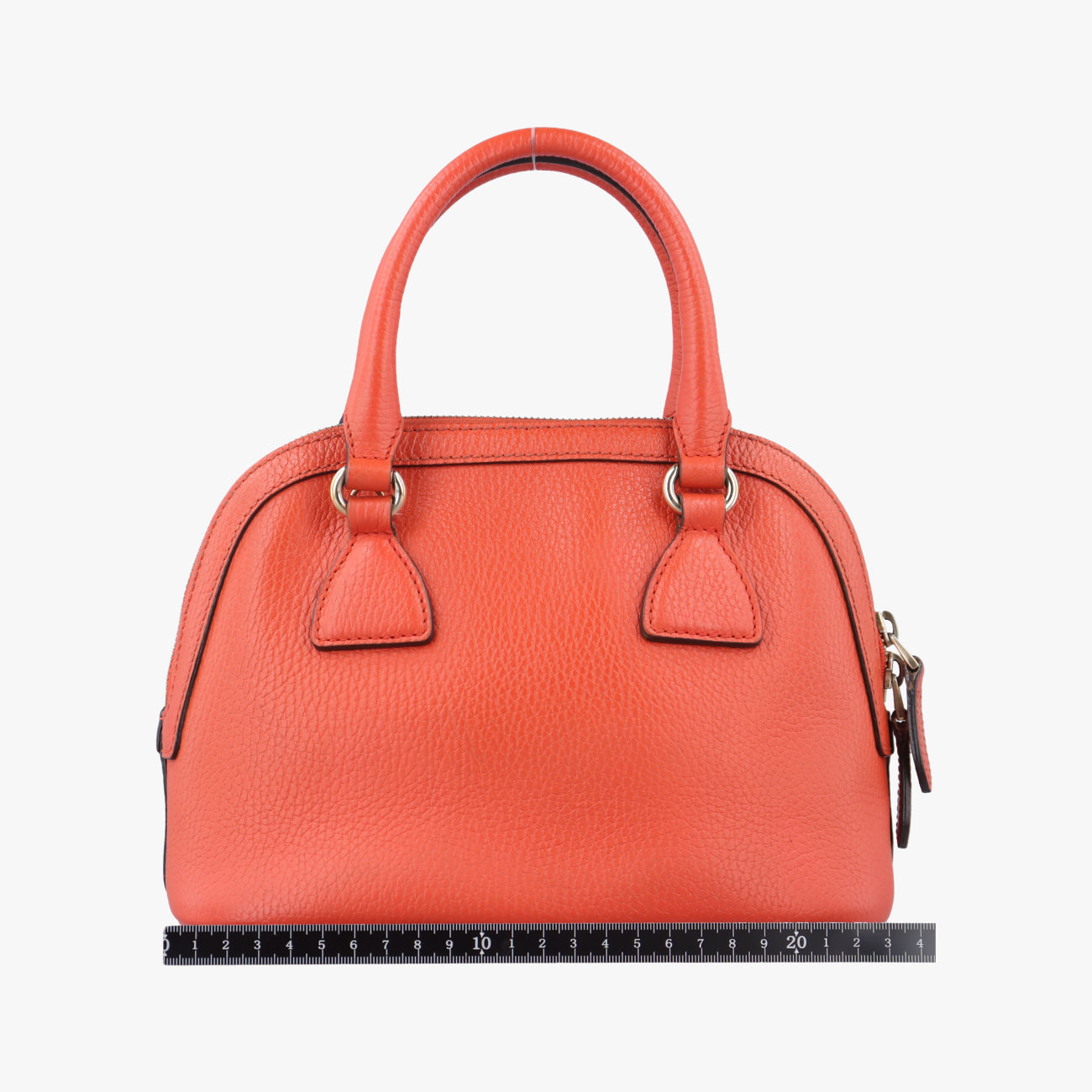 Interlocking G charm Dome Orange Leather 449661 G021955465インターロッキングG チャーム ドーム オレンジ レザー 449661 G021955465