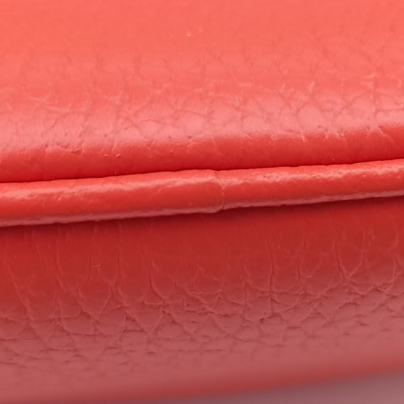 Interlocking G charm Dome Orange Leather 449661 G021955465インターロッキングG チャーム ドーム オレンジ レザー 449661 G021955465