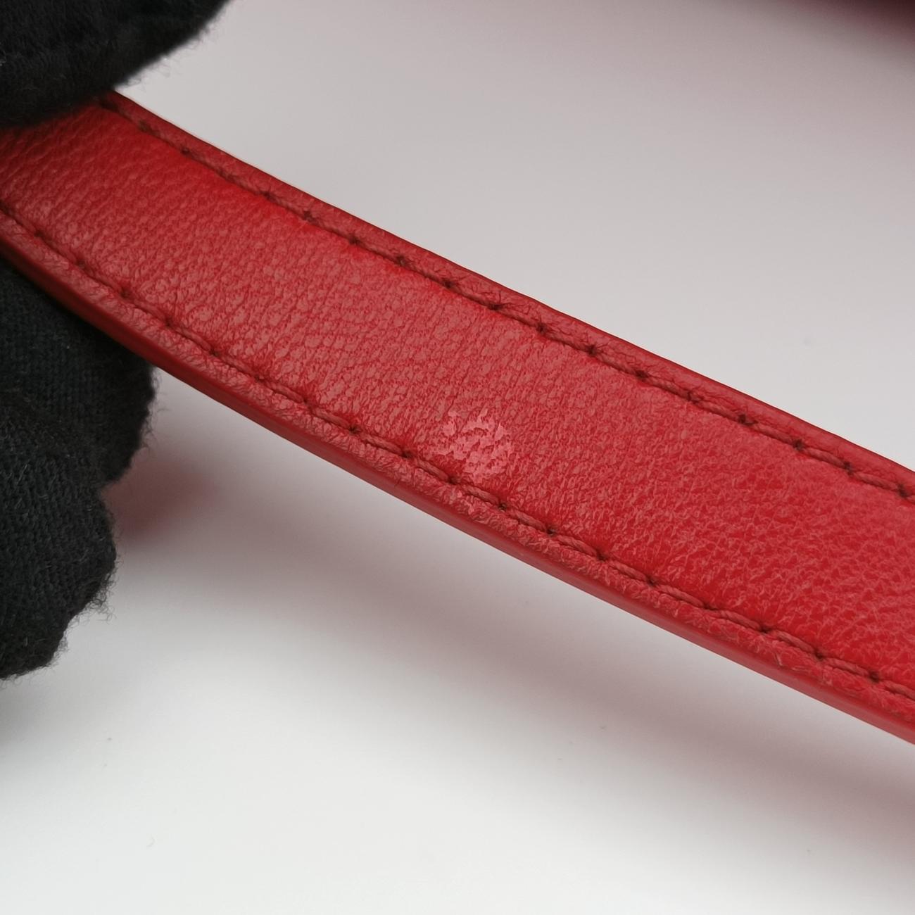 Cannage Dior Soft Shopping Red lambskin 01-BO-1103ディオールソフト レッド ラムスキン 01-BO-1103