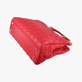 Cannage Dior Soft Shopping Red lambskin 01-BO-1103ディオールソフト レッド ラムスキン 01-BO-1103