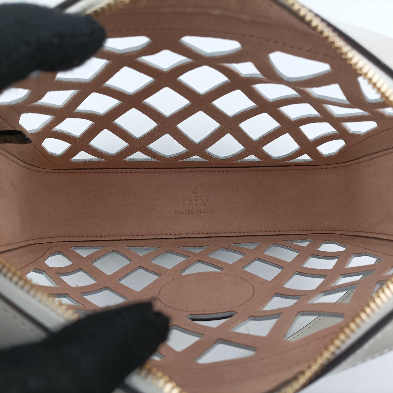 traforata flora White Leather 550132 I027600592トラフォラータ フローラ ホワイト レザー 550132 I027600592