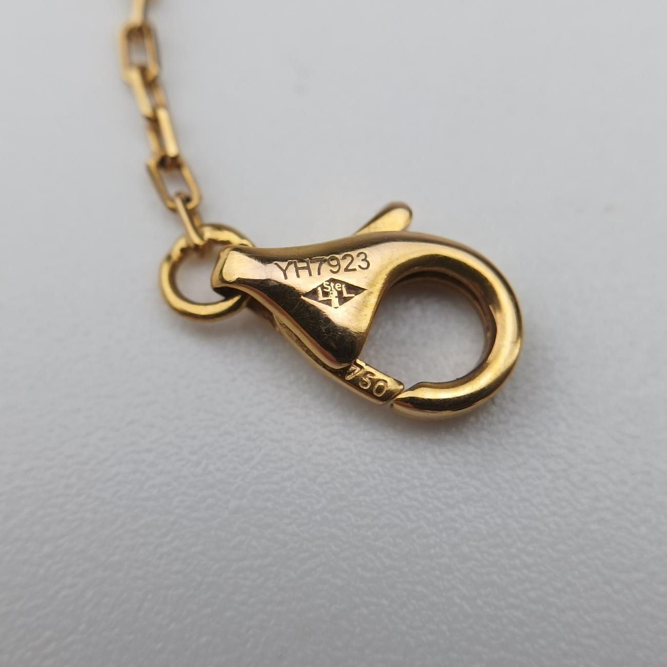 Logo Double C de Cartier Golden AU750 YH7923ロゴドゥーブルC ドゥ カルティエ ゴールド AU750 B7219200 YH7923