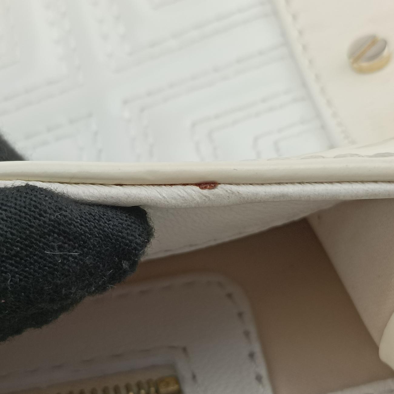 back grain White Patent バックグレイン ホワイト パテント