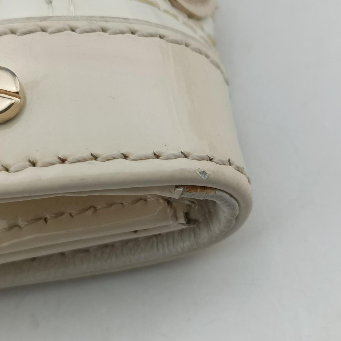 back grain White Patent バックグレイン ホワイト パテント