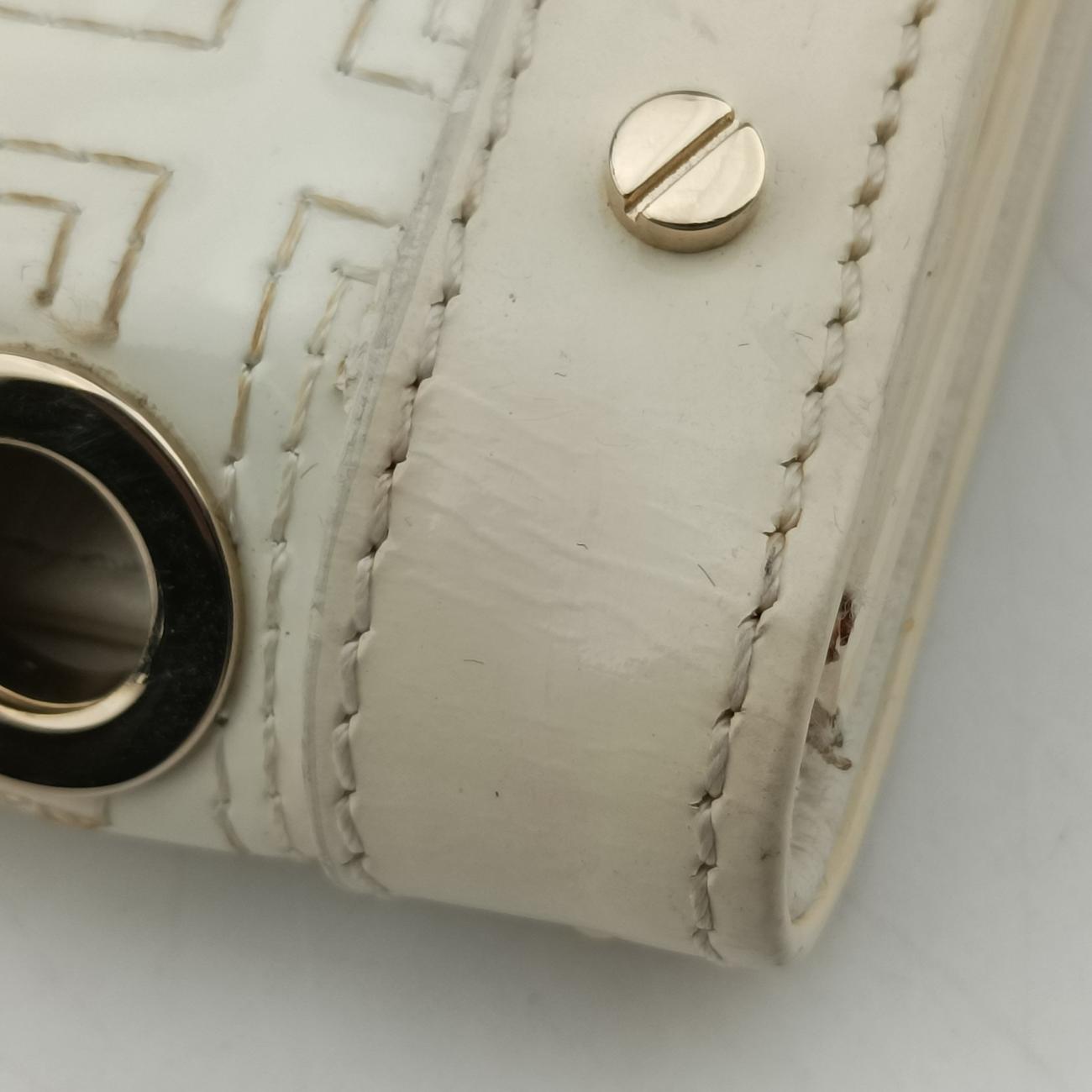 back grain White Patent バックグレイン ホワイト パテント