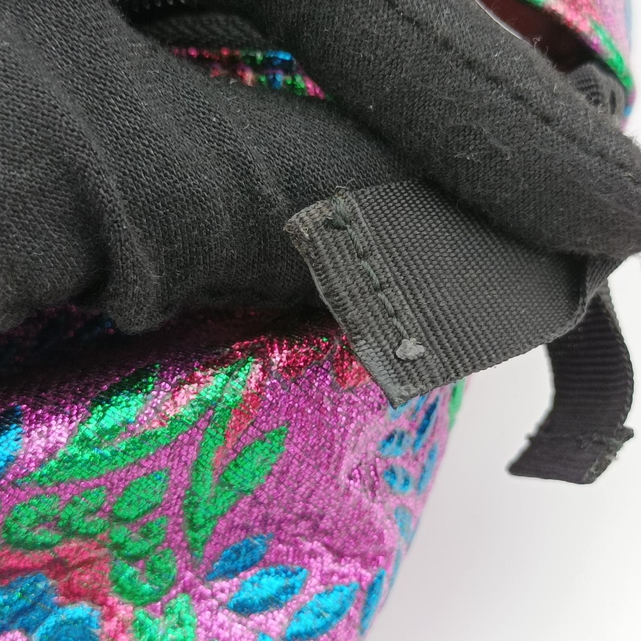 Brocade Techpack Tiger PurplexMulticolour PVC coated canvas 466467 E021641973ブロケード テックパック パープルxマルチカラー PVCコーティングキャンバス 466467 E021641973