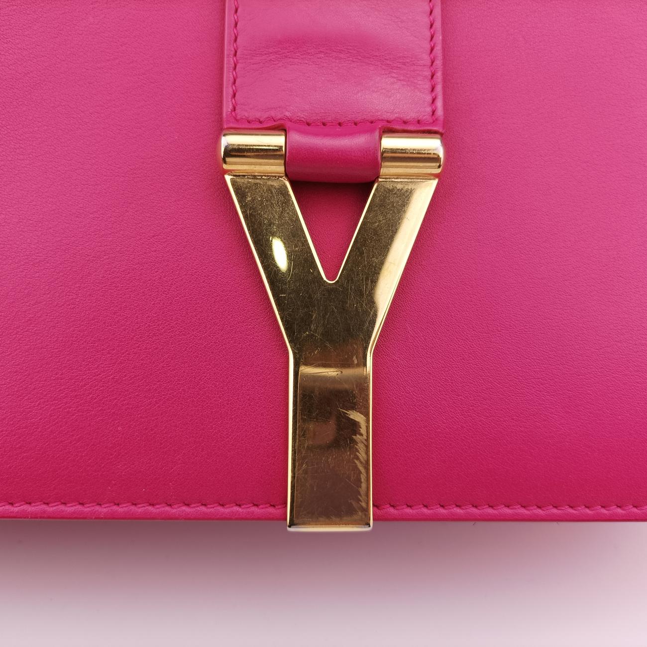 Y Ligne Rose leather 311214 311214.527411Yライン ローズ レッド レザー 311214 311214.527411