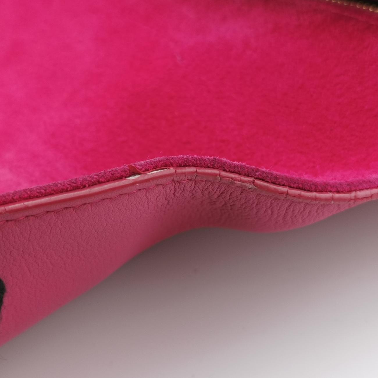 Y Ligne Rose leather 311214 311214.527411Yライン ローズ レッド レザー 311214 311214.527411