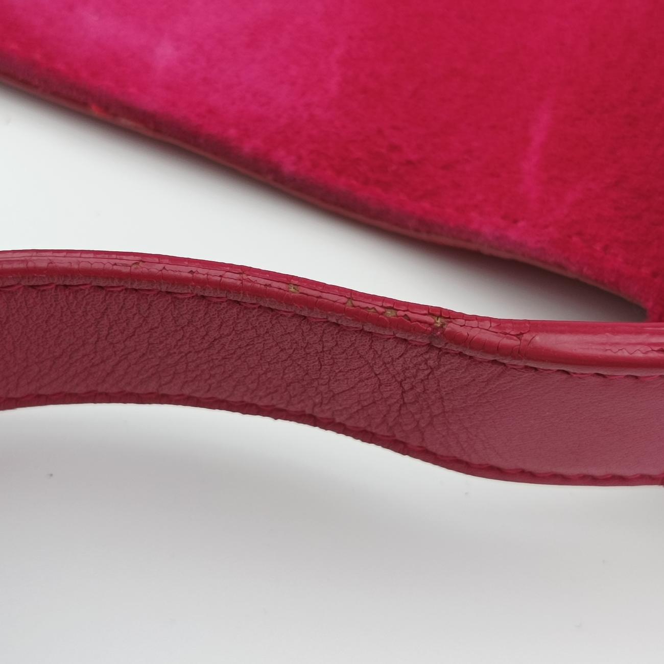 Y Ligne Rose leather 311214 311214.527411Yライン ローズ レッド レザー 311214 311214.527411