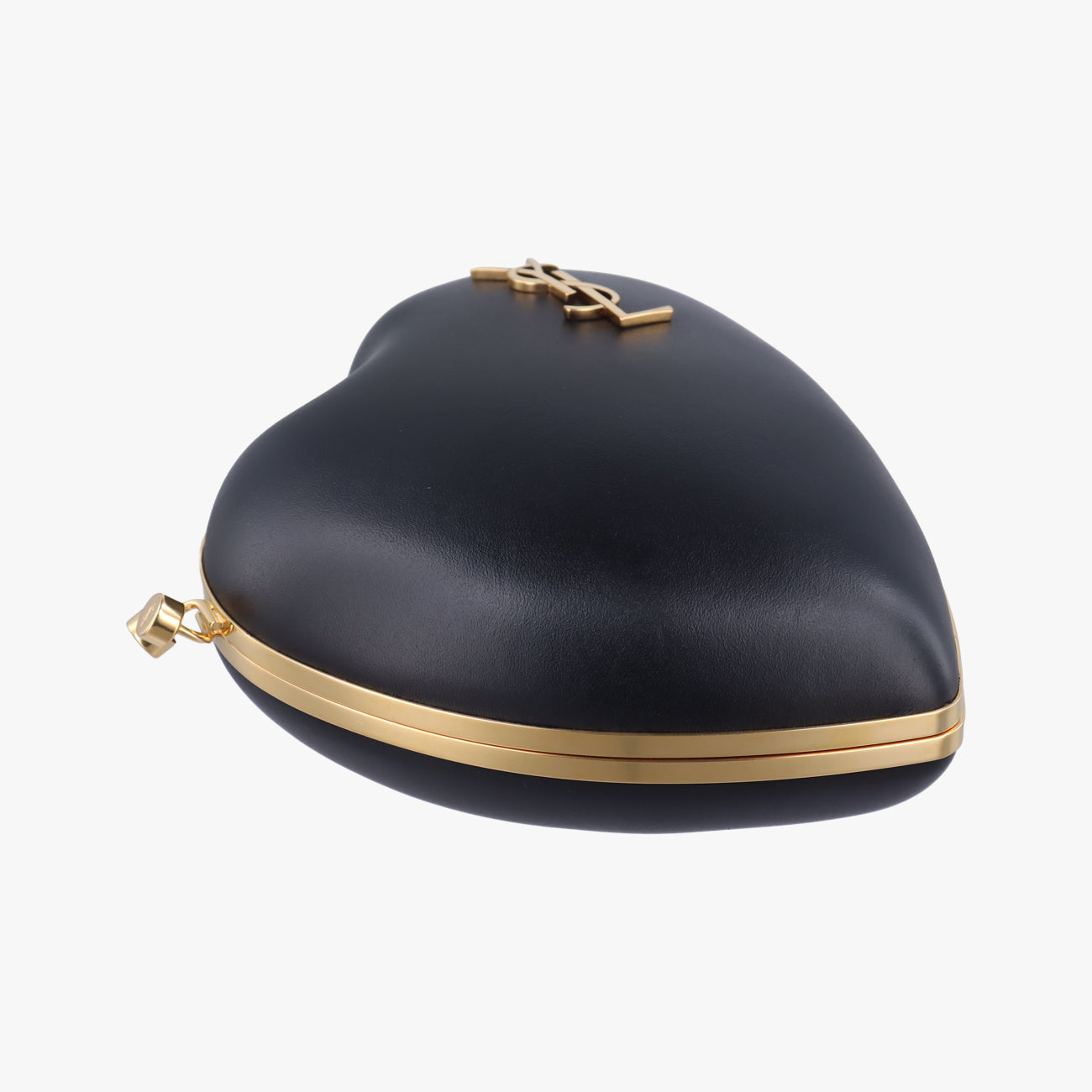 Love box heart Black Leather 466212 BCI.466212.0217ラブボックス ハート型 ブラック レザー 466212 BCI.466212.0217