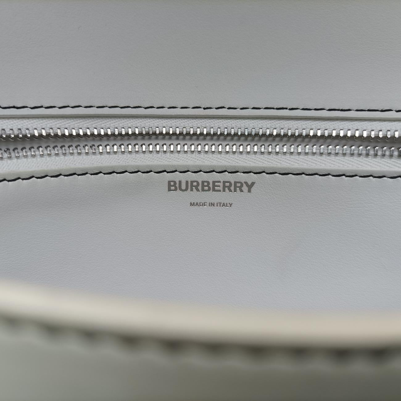 TB Logo White leather BMPPAN1301TBロゴ ホワイト レザー BMPPAN1301