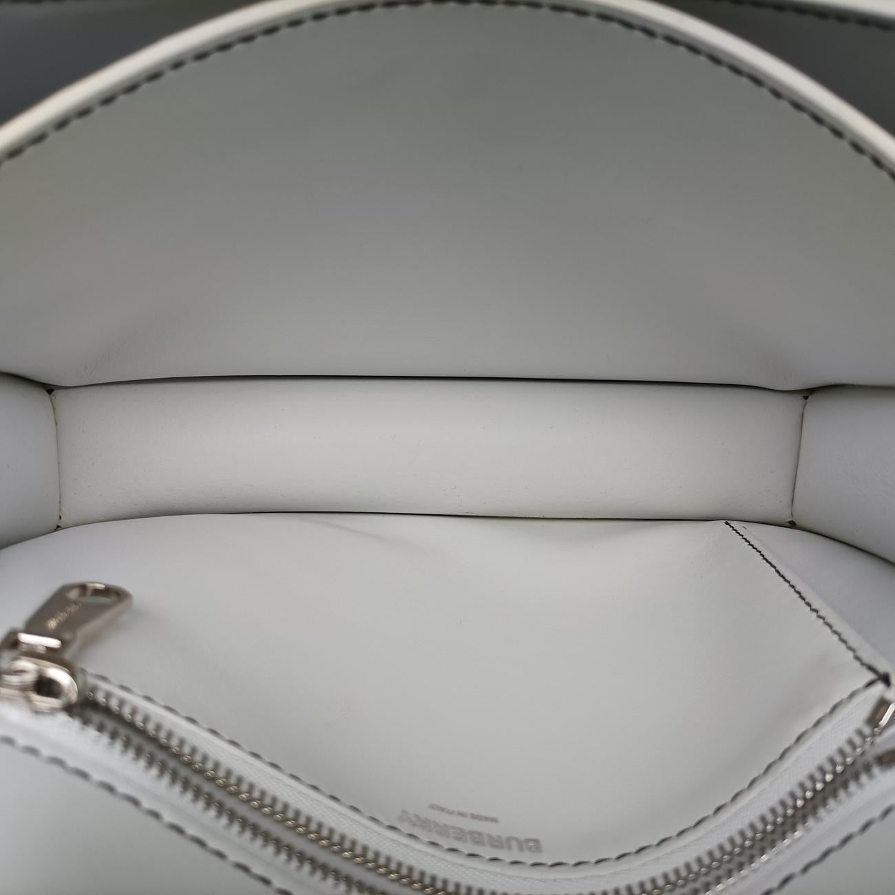 TB Logo White leather BMPPAN1301TBロゴ ホワイト レザー BMPPAN1301