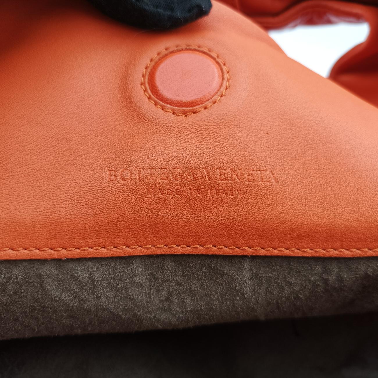 CAMPANA Intrecciato Orange lambskin B02699459Yカンパーナ イントレチャート オレンジ ラムスキン B02699459Y