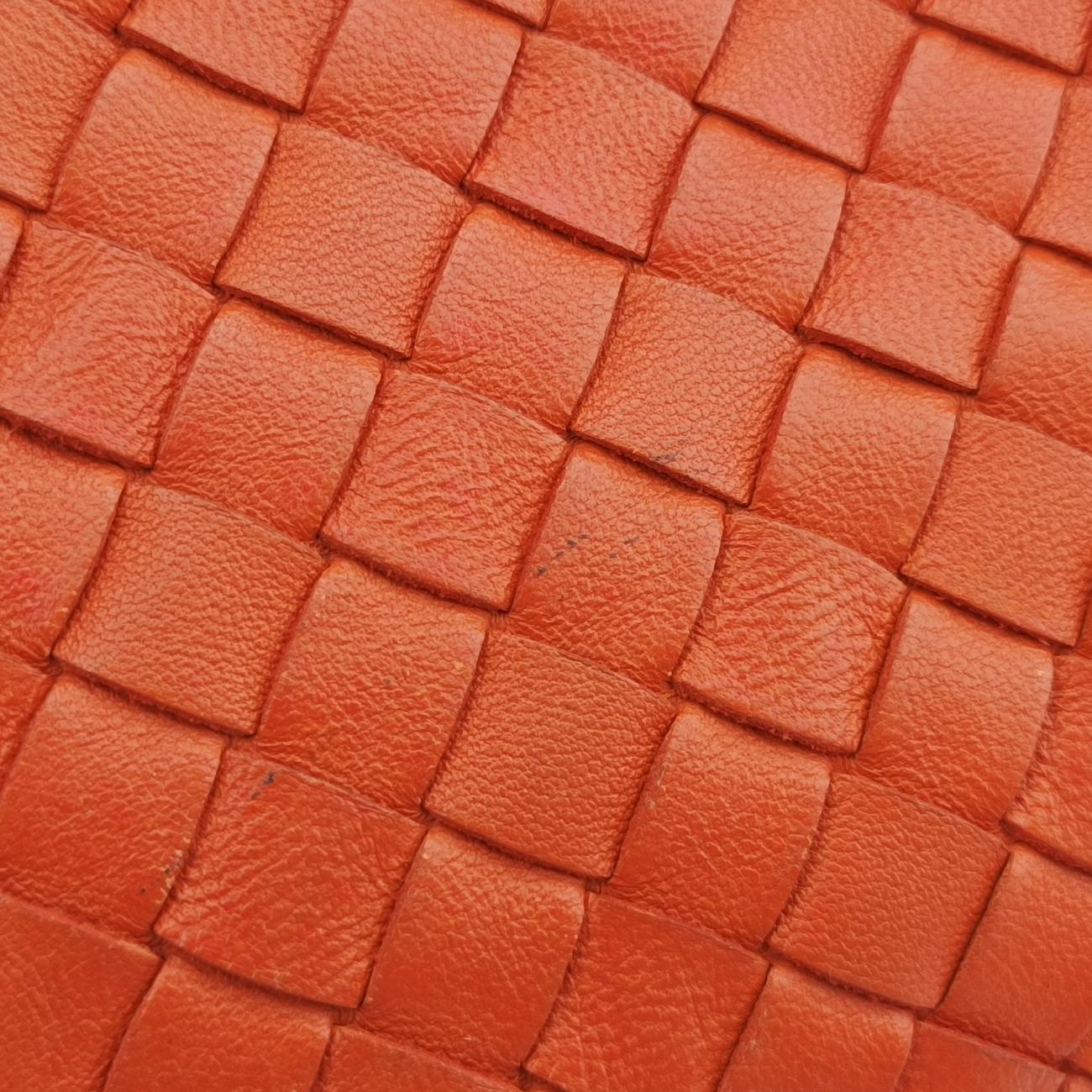 CAMPANA Intrecciato Orange lambskin B02699459Yカンパーナ イントレチャート オレンジ ラムスキン B02699459Y