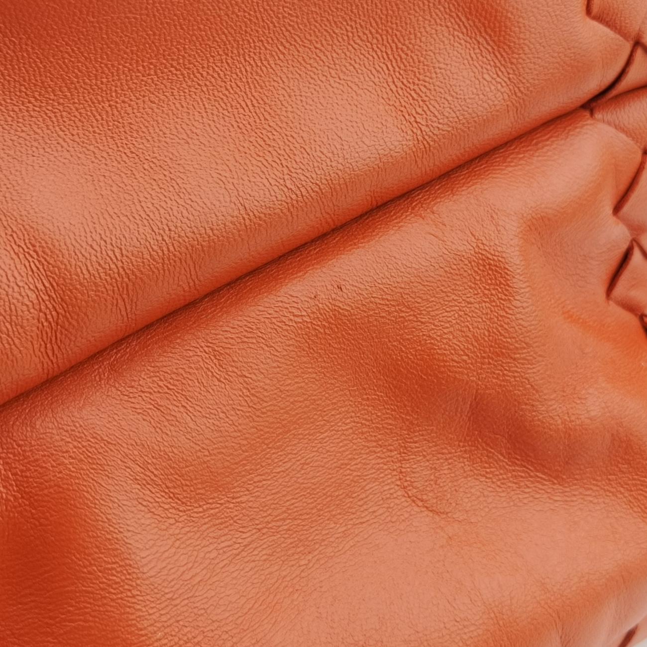 CAMPANA Intrecciato Orange lambskin B02699459Yカンパーナ イントレチャート オレンジ ラムスキン B02699459Y