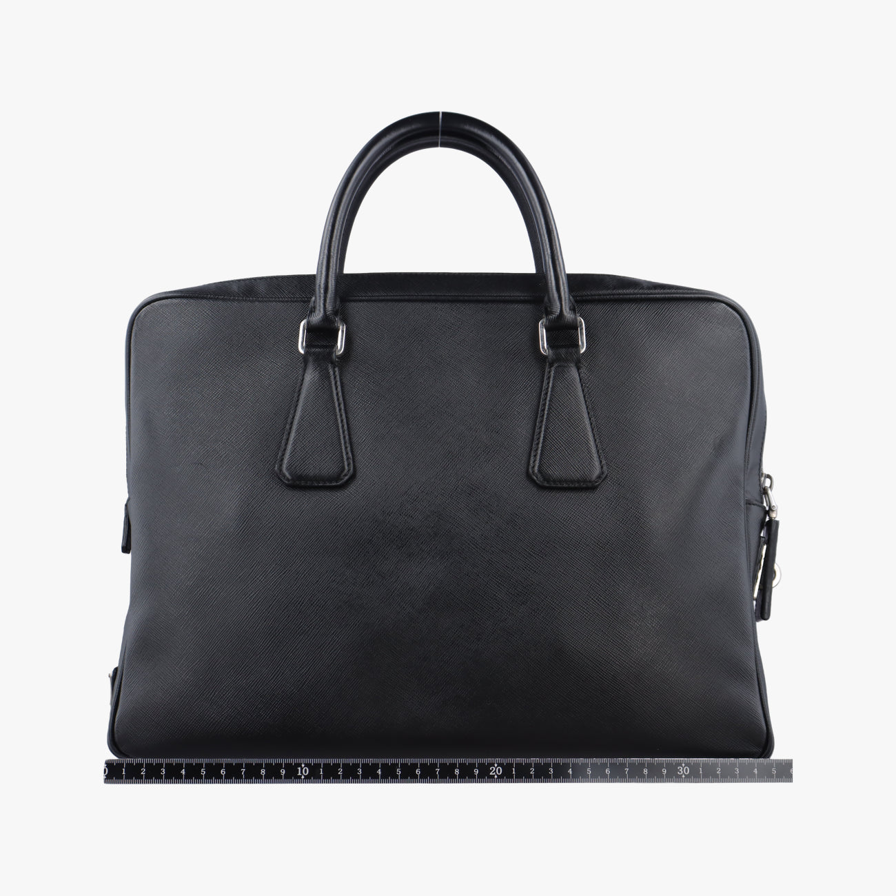 business bag briefcase Black SAFFIANO Leather 38ビジネスバッグ ブリーフケース ブラック サフィアーノレザー 2VE363 38