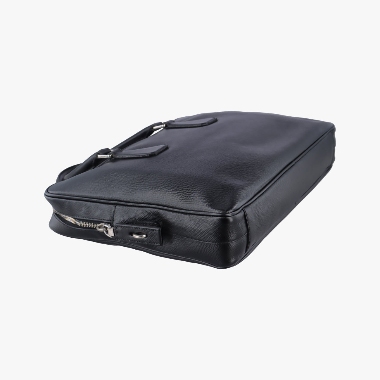 business bag briefcase Black SAFFIANO Leather 38ビジネスバッグ ブリーフケース ブラック サフィアーノレザー 2VE363 38
