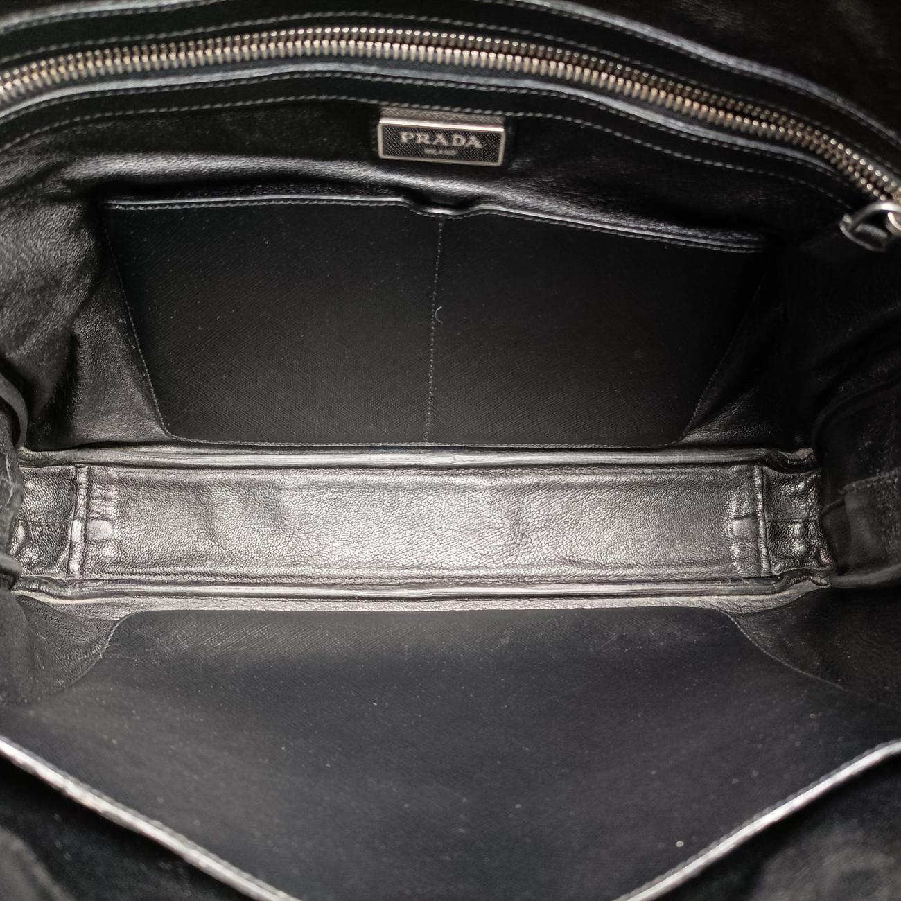 business bag briefcase Black SAFFIANO Leather 38ビジネスバッグ ブリーフケース ブラック サフィアーノレザー 2VE363 38