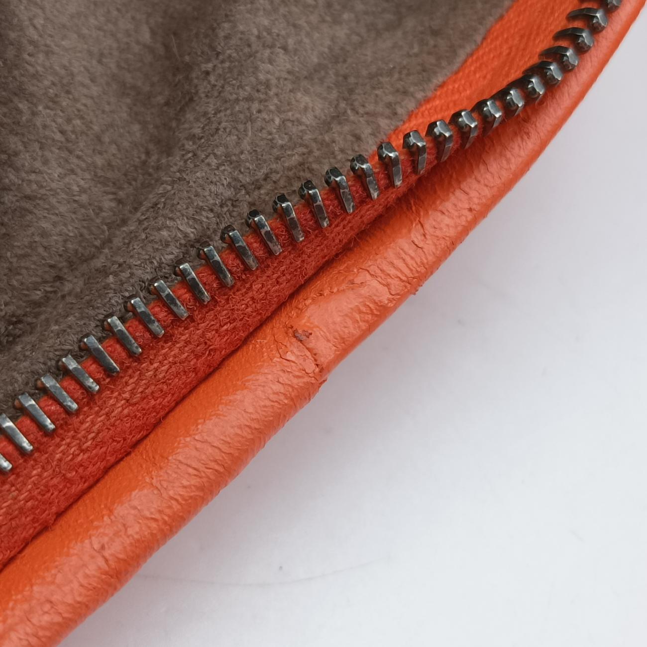 Intrecciato Orange lambskin 232500 V0016 7561 EPEV 2011 565 Aイントレチャート オレンジ ラムスキン 232500 V0016 7561 EPEV 2011 565 A