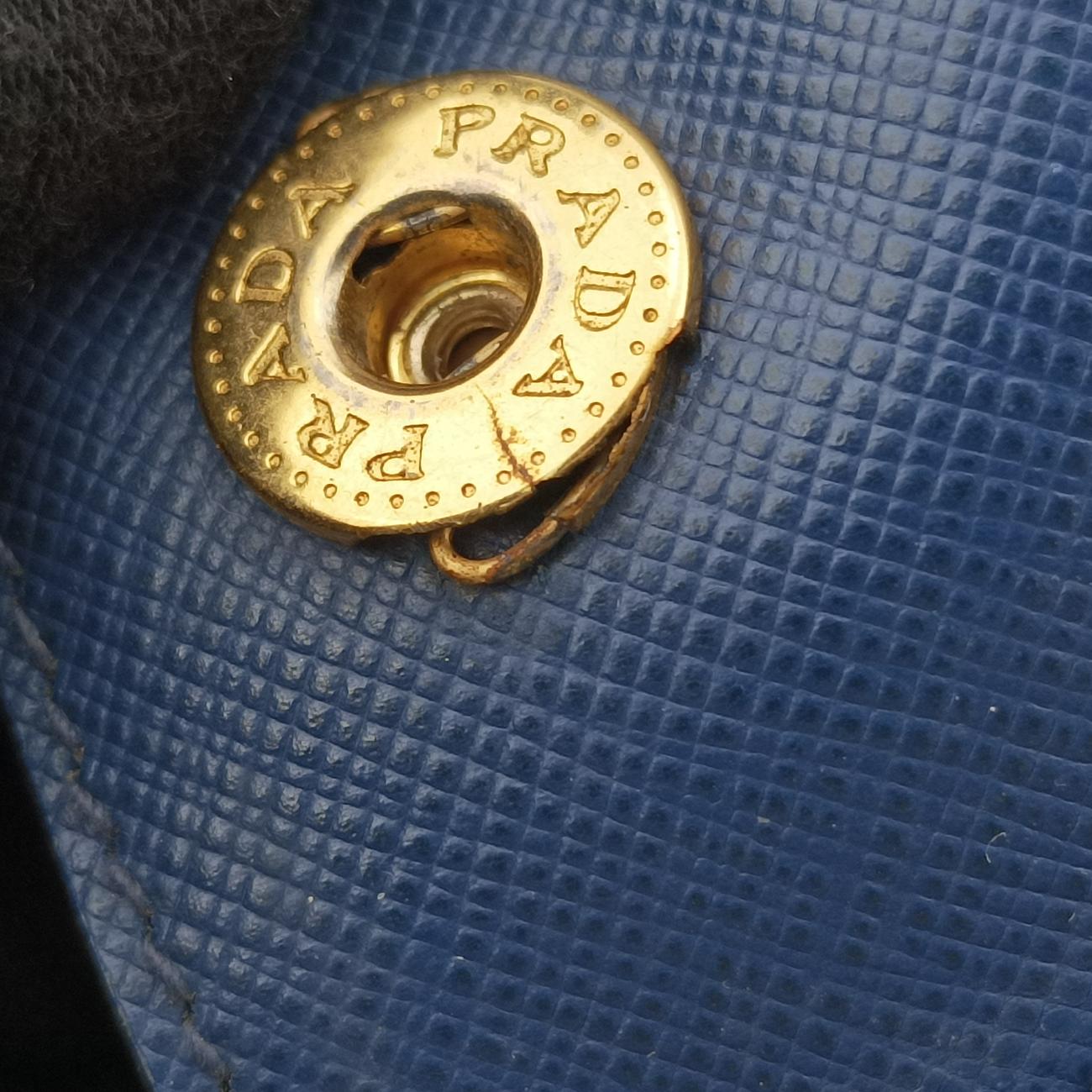 Galleria Blue×Navy SAFFIANO Leather B2274C 180 2ガレリア ブルー×ネイビー サフィアーノレザー B2274C 180 2