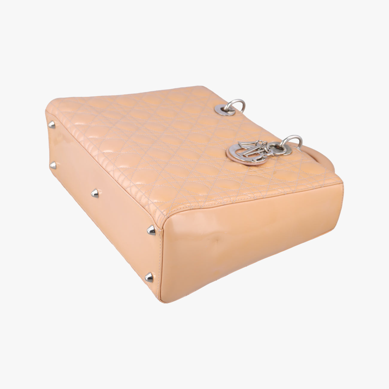 Lady Dior Beige Patent 13-BO-0183レディディオール ベージュ パテント 13-BO-0183