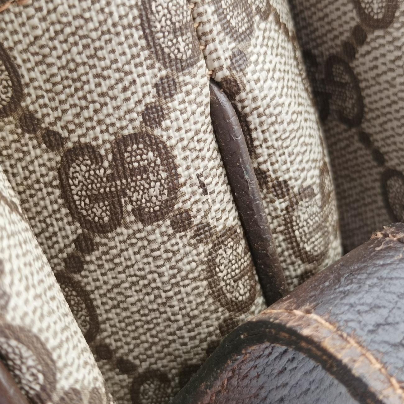 GG Supreme OphidiaBrownPVC coated canvasGGスプリーム オフィディアブラウンPVCコーティングキャンバス