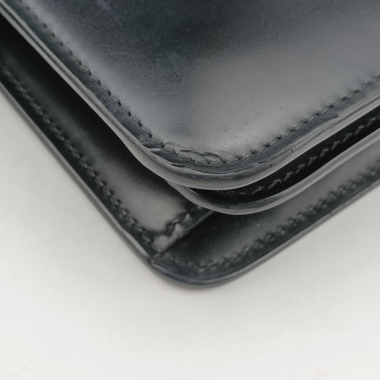 Interlocking GBlackEnamel387609A018961404インターロッキングGブラックエナメル387609A018961404