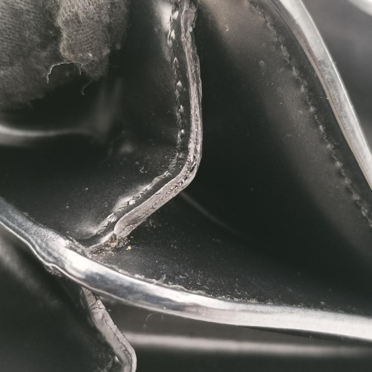 Interlocking GBlackEnamel387609A018961404インターロッキングGブラックエナメル387609A018961404