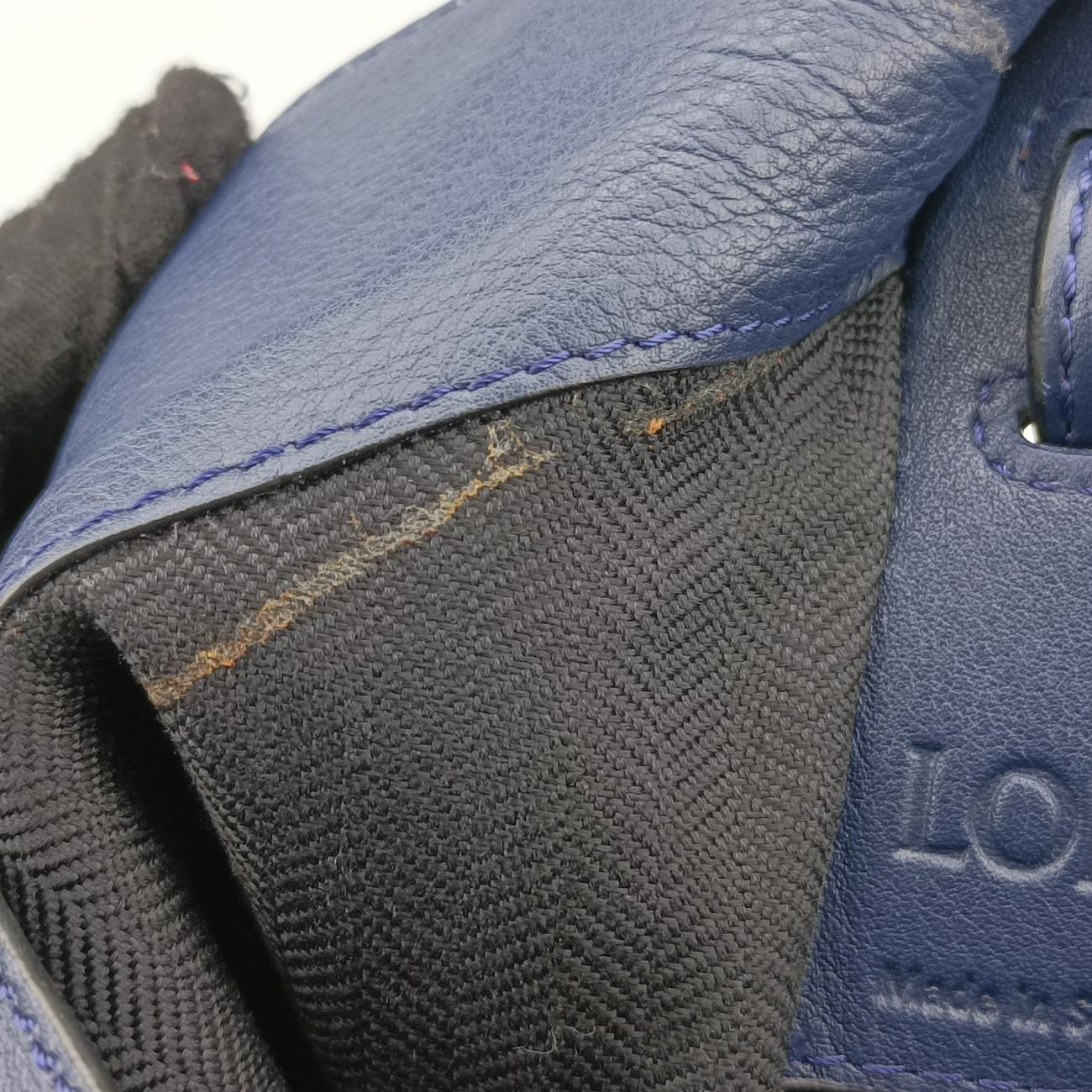 Hammock Blue leather 061607ハンモック ブルー レザー 061607