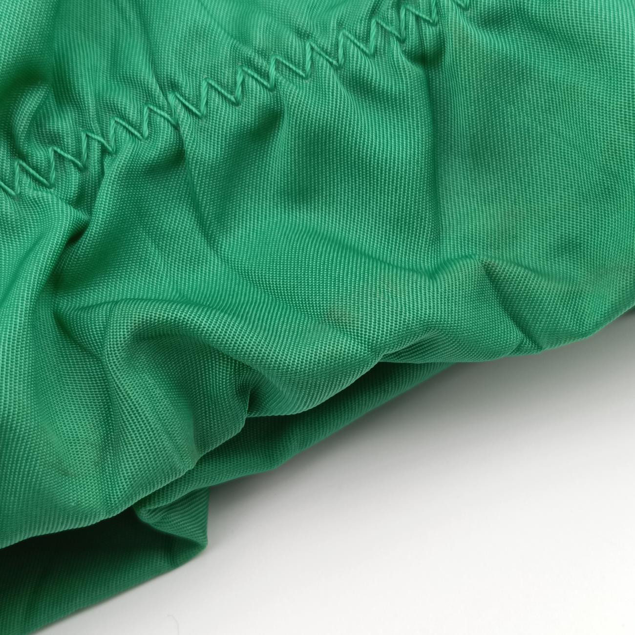 Triangular logo plate Green nylon 14三角ロゴプレート  グリーン ナイロン 14