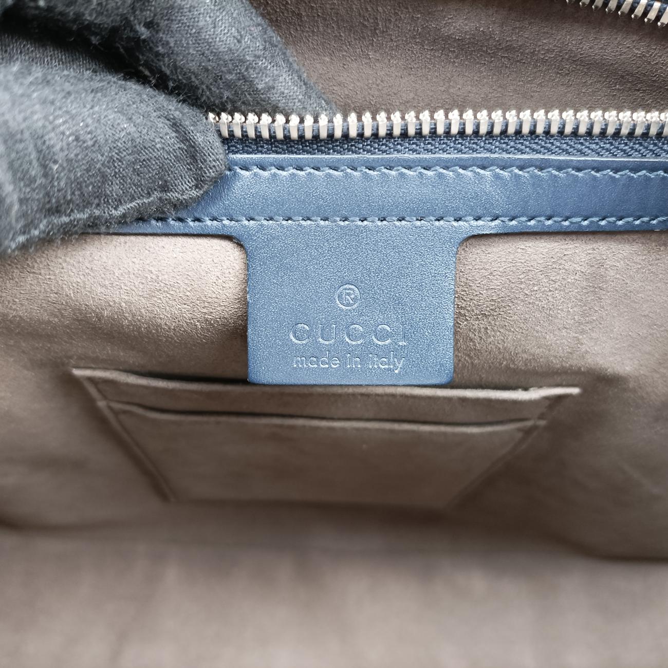 Guccissima Navy Leather 435322 B021456394グッチシマ ネイビー レザー 435322 B021456394