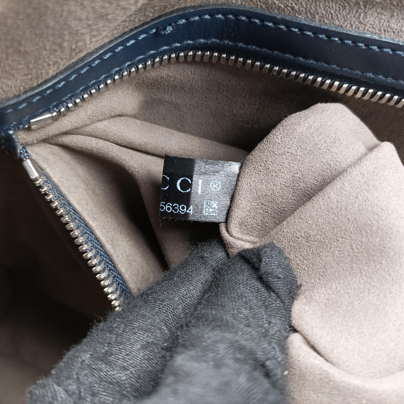 Guccissima Navy Leather 435322 B021456394グッチシマ ネイビー レザー 435322 B021456394