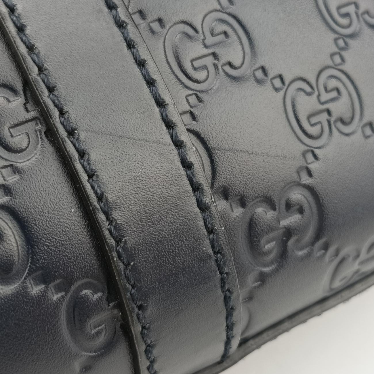 Guccissima Navy Leather 435322 B021456394グッチシマ ネイビー レザー 435322 B021456394