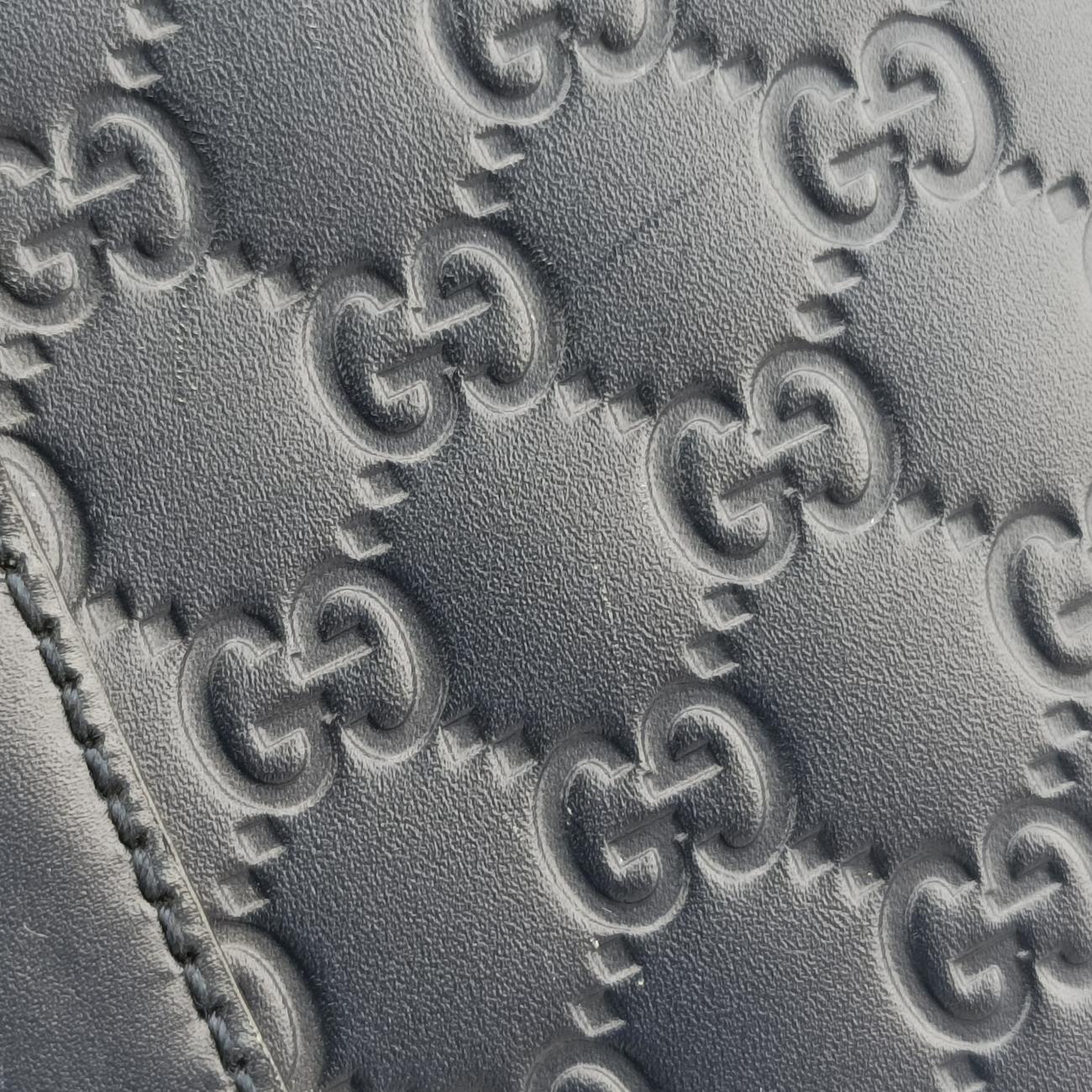 Guccissima Navy Leather 435322 B021456394グッチシマ ネイビー レザー 435322 B021456394