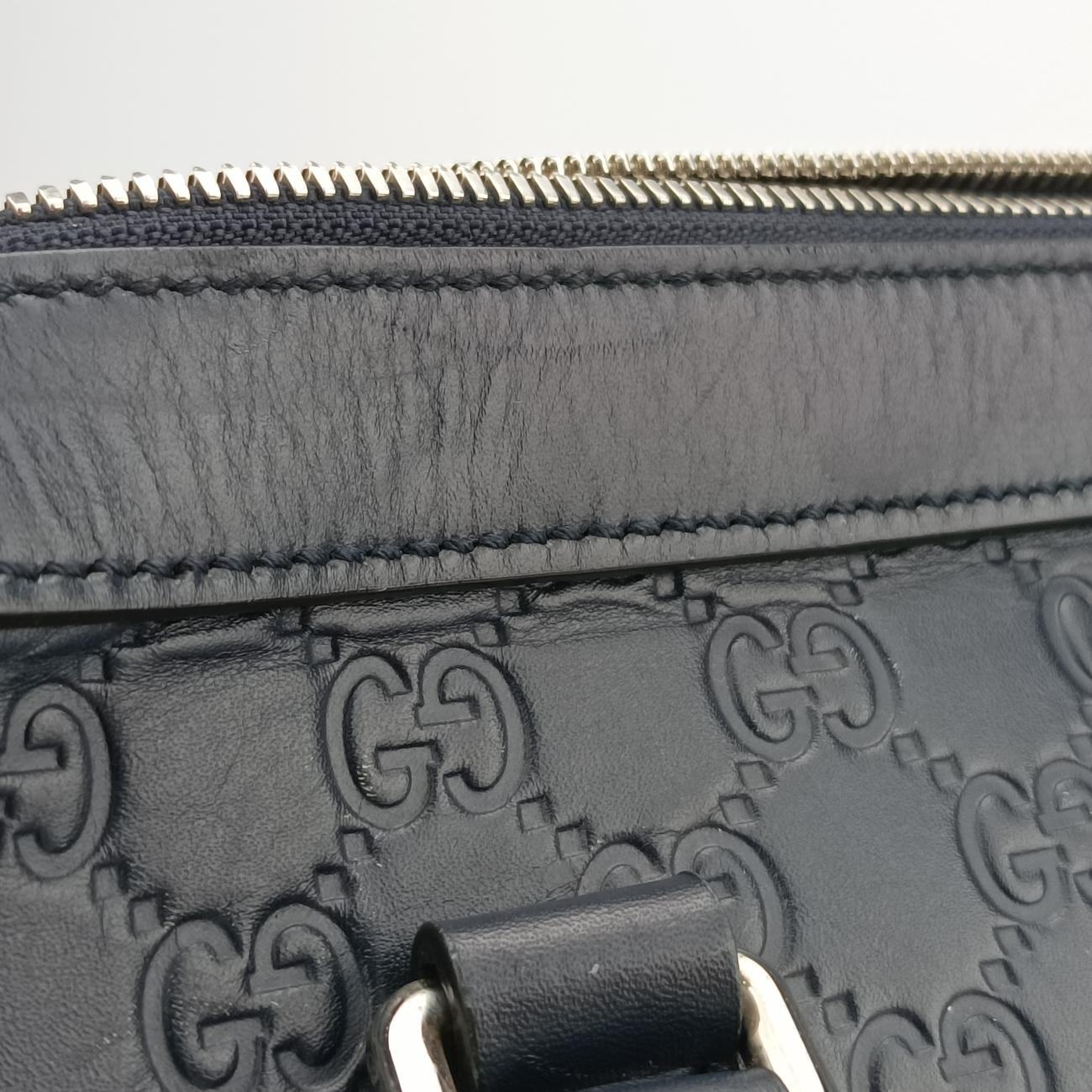 Guccissima Navy Leather 435322 B021456394グッチシマ ネイビー レザー 435322 B021456394