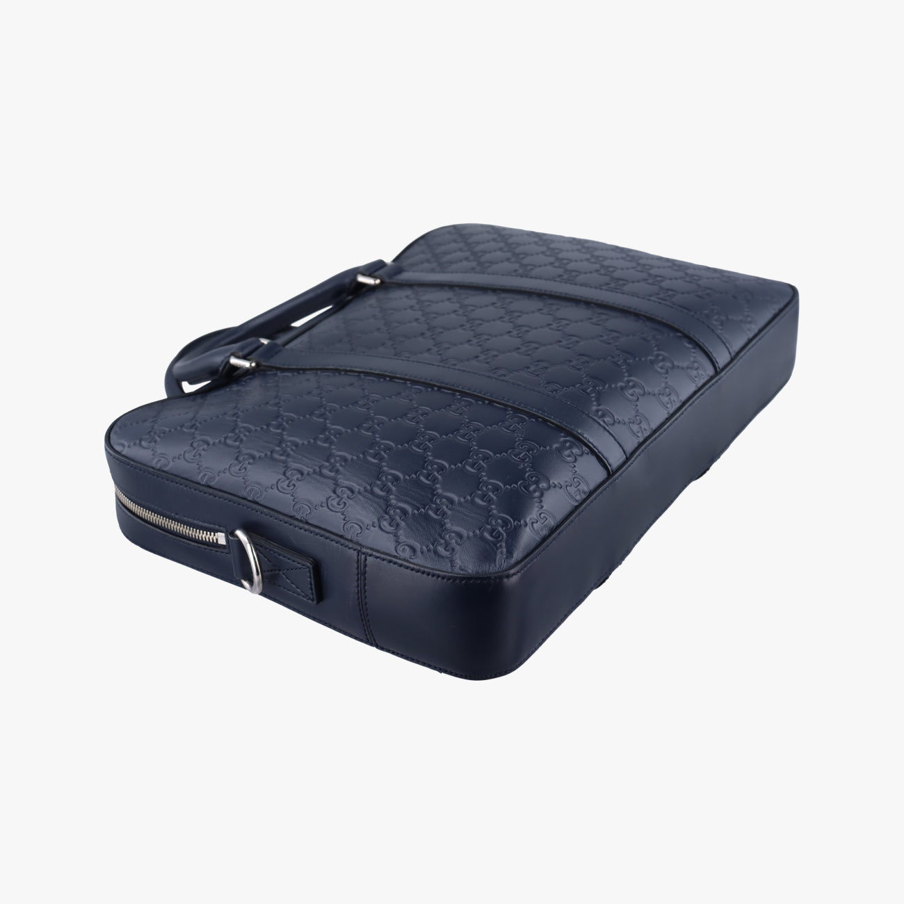 Guccissima Navy Leather 435322 B021456394グッチシマ ネイビー レザー 435322 B021456394