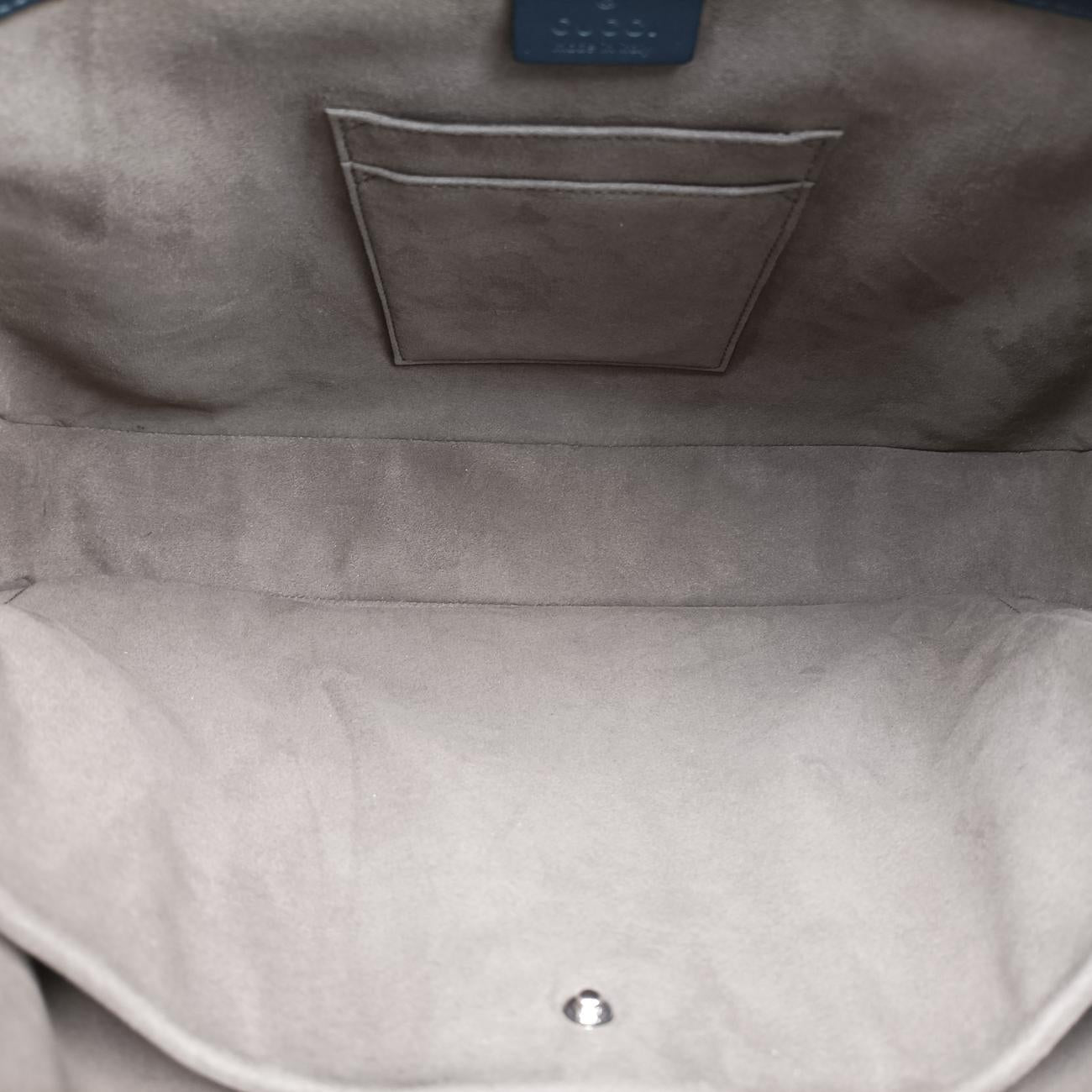 Guccissima Navy Leather 435322 B021456394グッチシマ ネイビー レザー 435322 B021456394