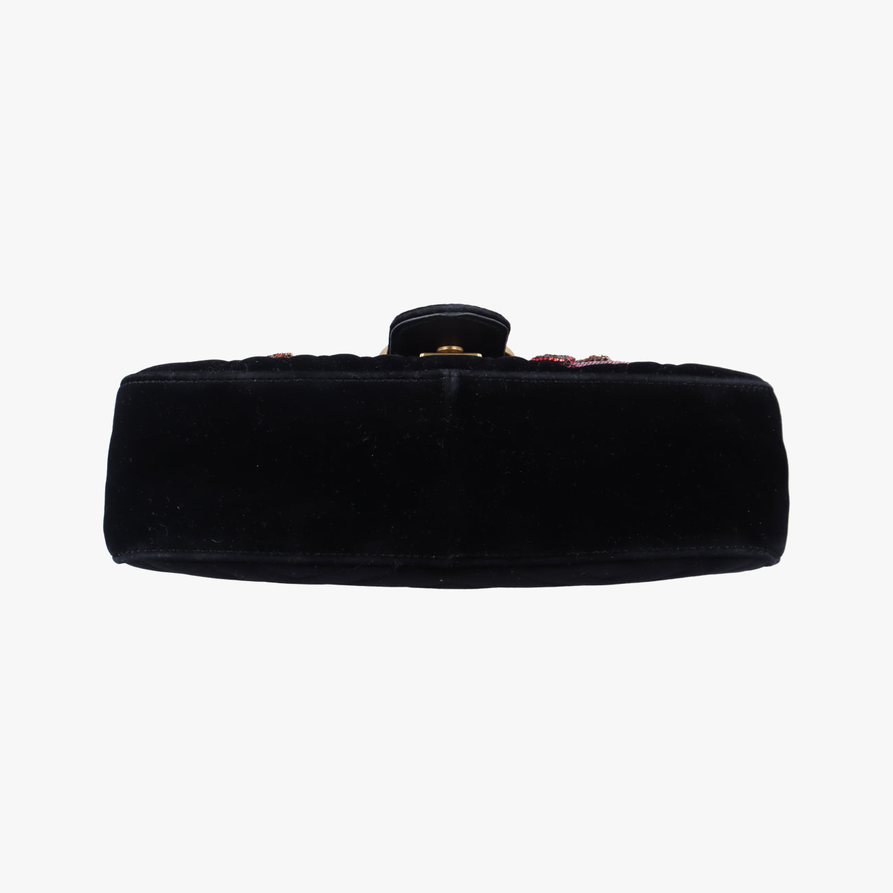 GG Marmont Black velour G025329507GGマーモント ブラック ベロア 443497 G025329507