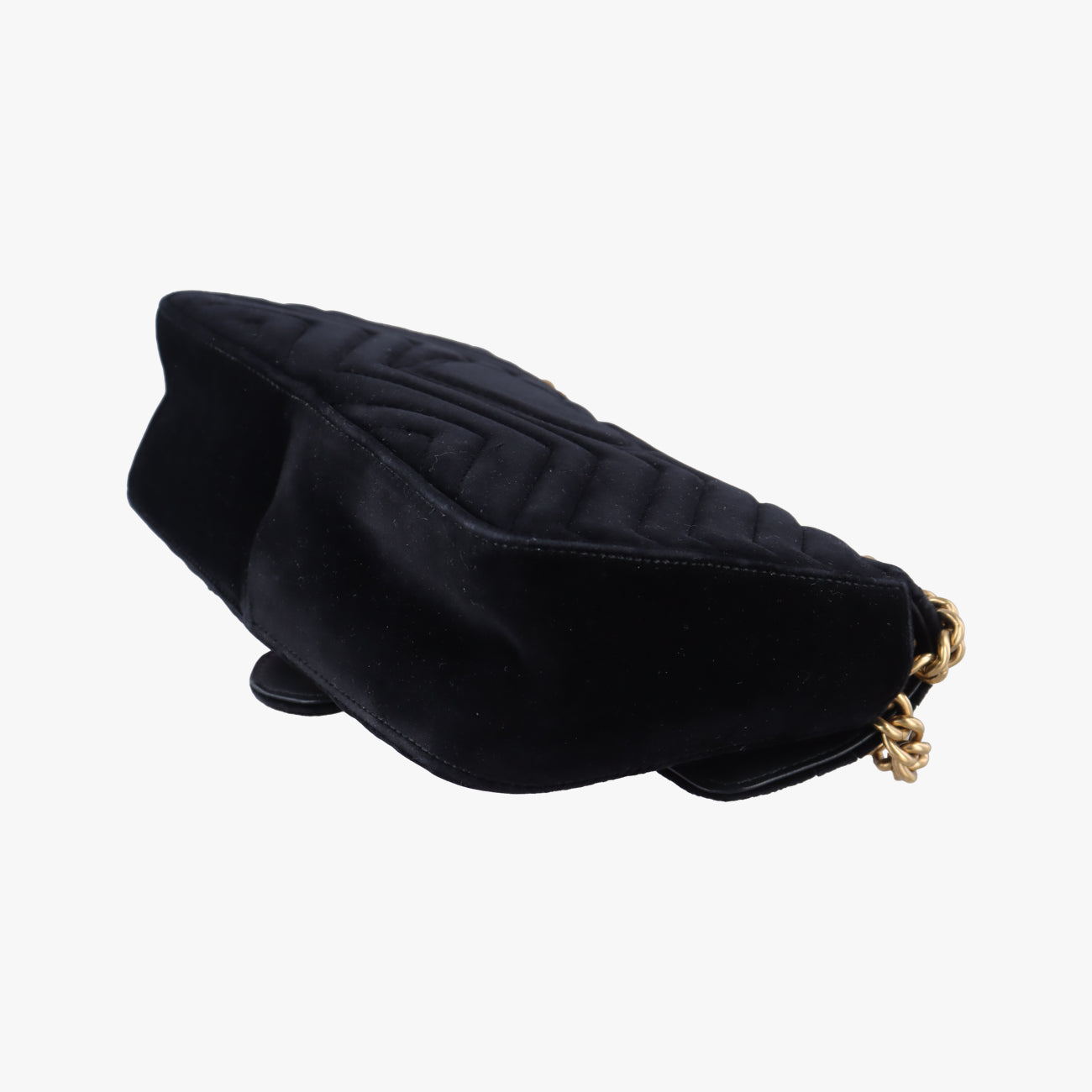 GG Marmont Black velour G025329507GGマーモント ブラック ベロア 443497 G025329507