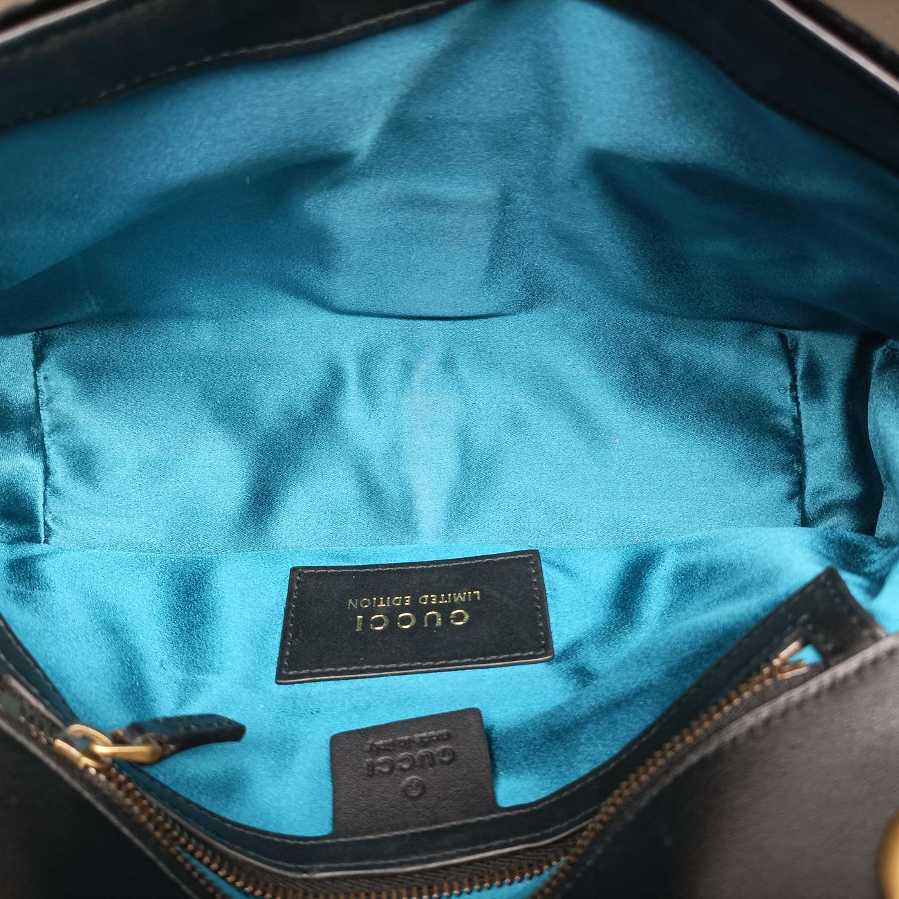 GG Marmont Black velour G025329507GGマーモント ブラック ベロア 443497 G025329507