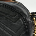 GG Marmont Black Leather 550154 F027920021GGマーモント ブラック レザー 550154 F027920021