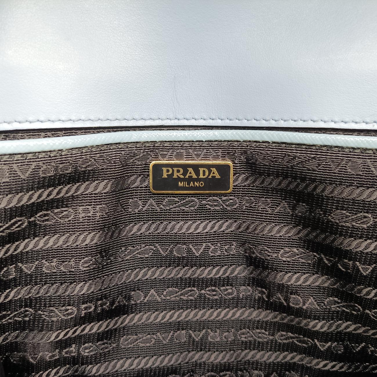 milano logo Blue Patent 1BP012 256ミラノロゴ ブルー パテント 1BP012 256