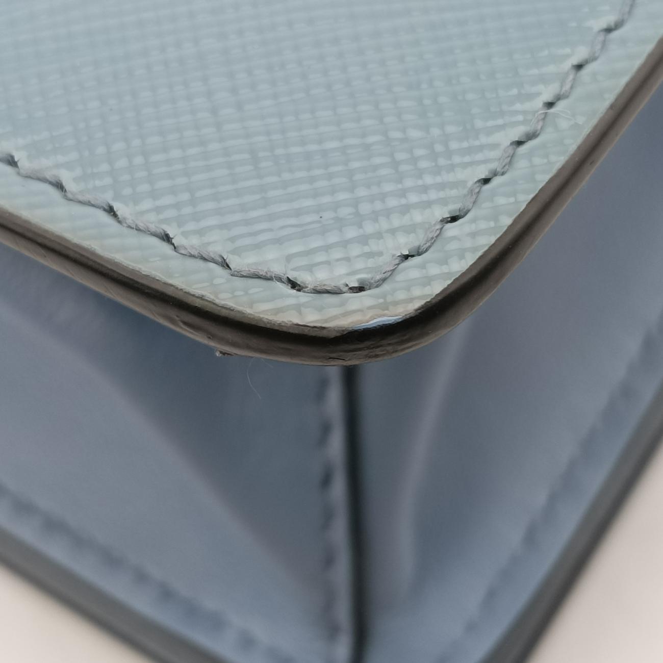 milano logo Blue Patent 1BP012 256ミラノロゴ ブルー パテント 1BP012 256