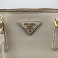 Large Promenade Satchel White SAFFIANO Leather BL0837 25ラージ プロムナード サッチェル ホワイト サフィアーノレザー BL0837 25