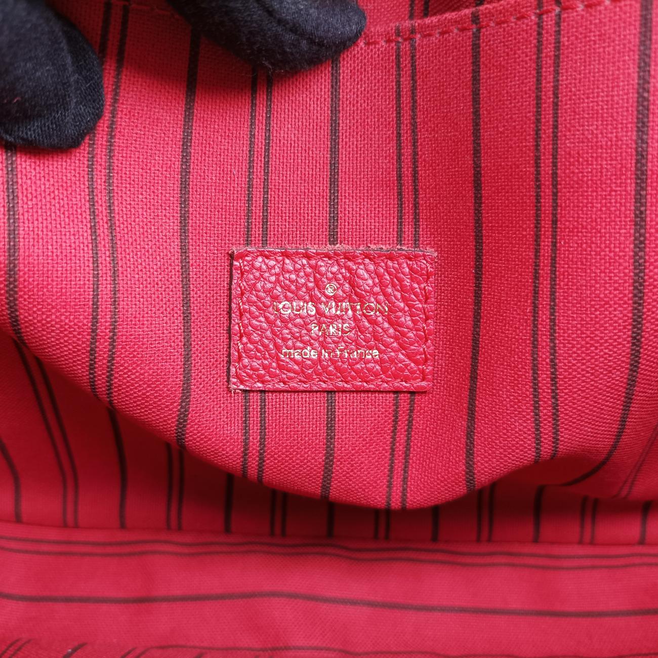 Pochette MéTIS MM Scarlet Red Monogram Empreinte M44155 AR4147 ICチップポシェットメティスMM スカーレット モノグラム アンプラント M44155 AR4147 ICチップ