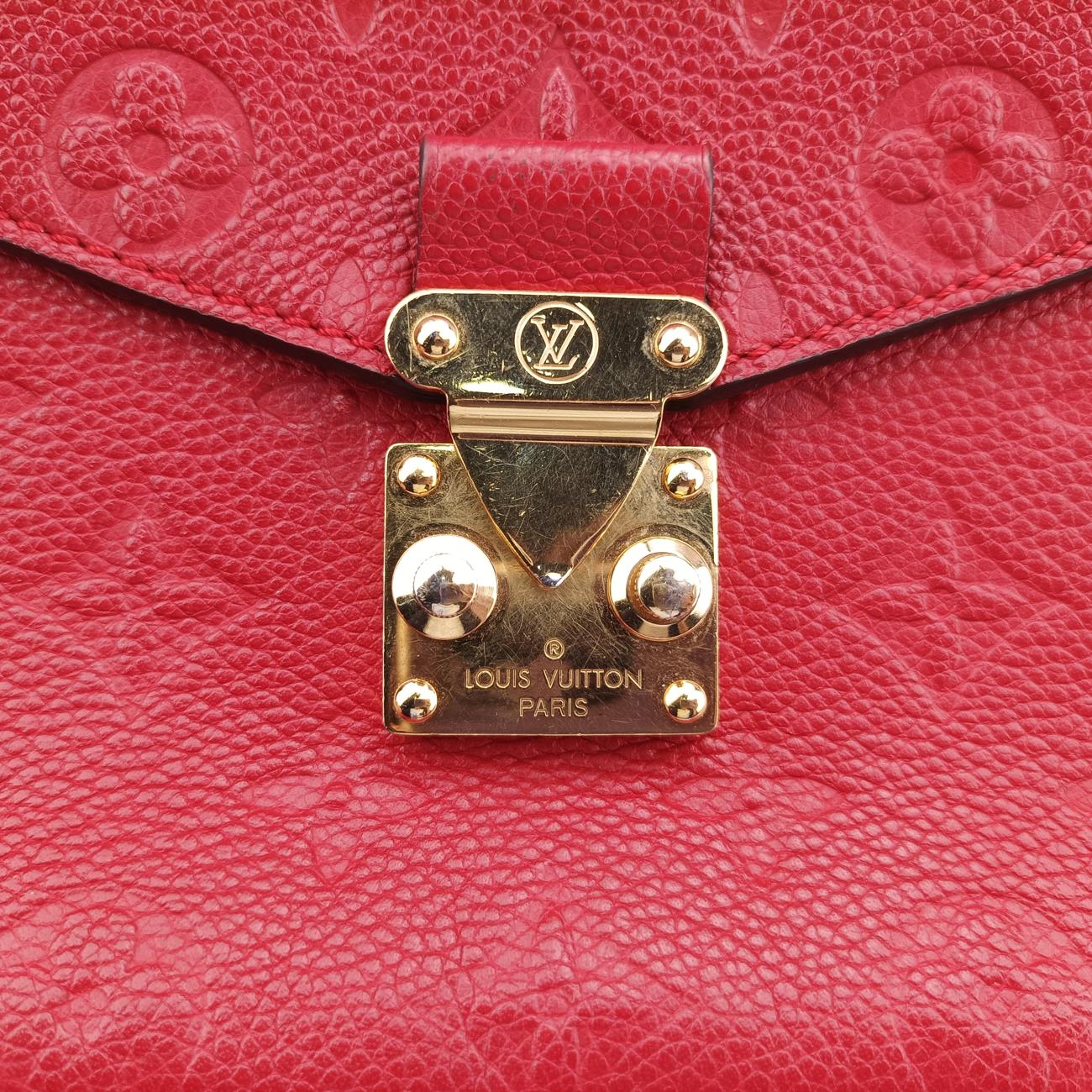 Pochette MéTIS MM Scarlet Red Monogram Empreinte M44155 AR4147 ICチップポシェットメティスMM スカーレット モノグラム アンプラント M44155 AR4147 ICチップ
