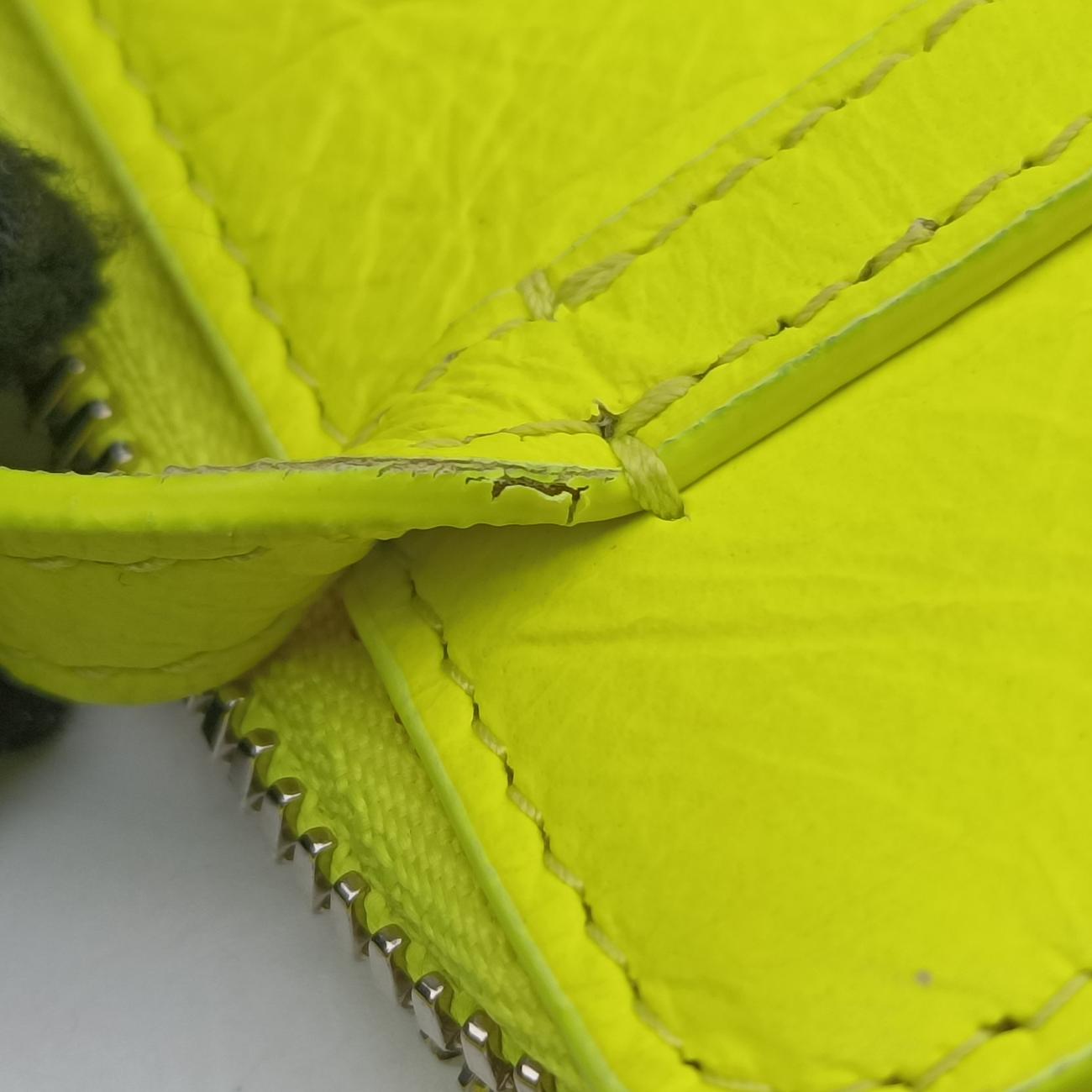 Pochette Yellow Leather 431654.7210 C.528147ポシェット イエロー レザー 431654.7210 C.528147