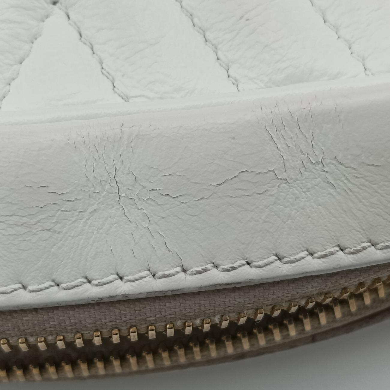 New Wave Camera White Leather M53863 TR1139 ICチップニューウェーブカメラ ホワイト レザー M53863 TR1139 ICチップ