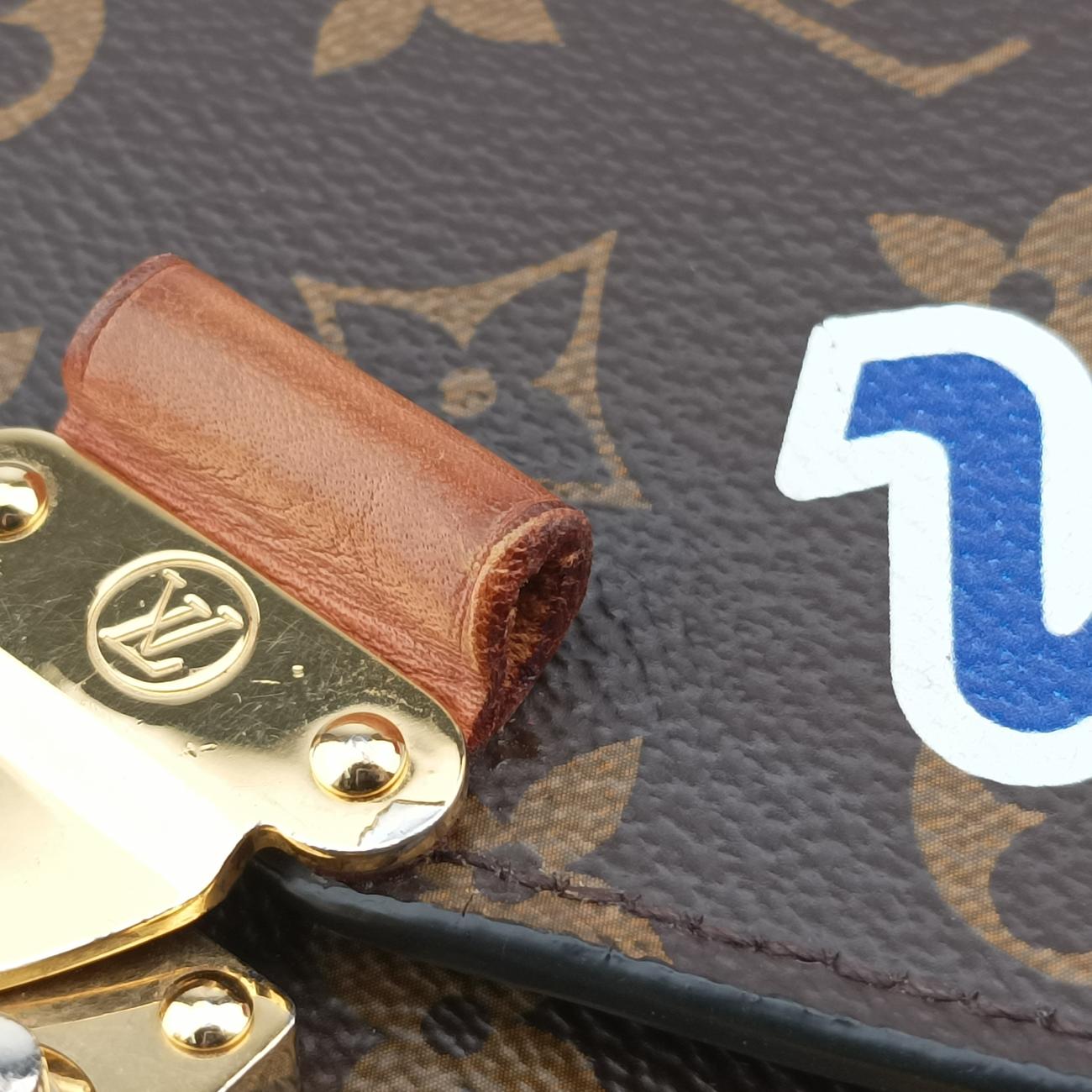 Pochette MéTIS MM Brown×multi Monogram Patches M43991 DR3188ポシェット メティス モノグラム/ブラウン系×マルチ モノグラムパッチーズ M43991 DR3188